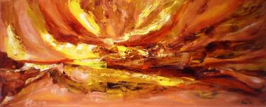 Original Abstract Expressionism Abstract Paintings by Deepa Kern
