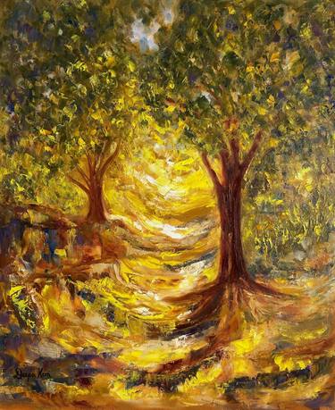 Original Fine Art Landscape Paintings by Deepa Kern