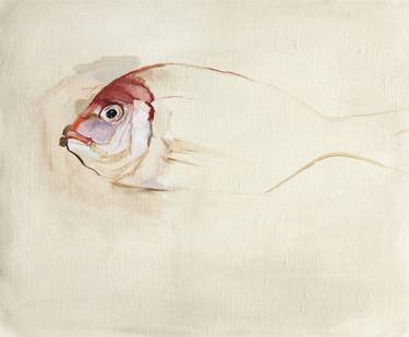 Print of Realism Fish Paintings by Allison Plastridge