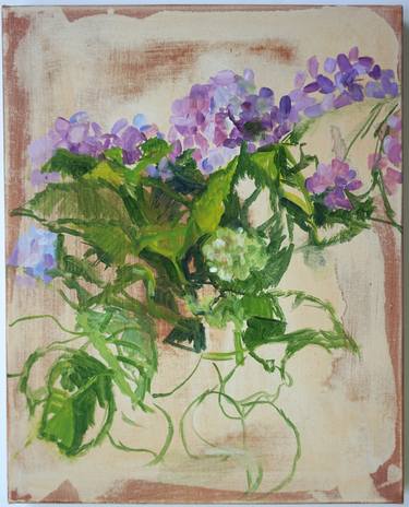 Print of Figurative Floral Paintings by Allison Plastridge