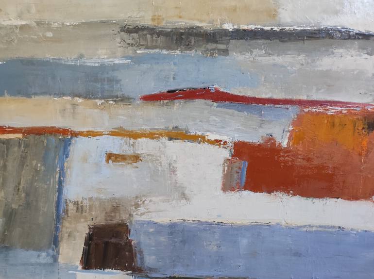 Original Abstract Landscape Painting by Sophie Dumont