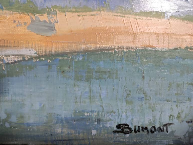 Original Abstract Landscape Painting by Sophie Dumont