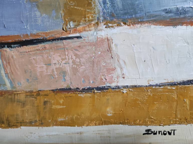 Original Abstract Landscape Painting by Sophie Dumont