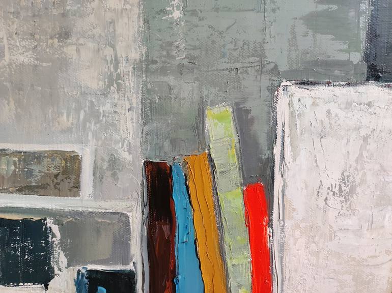 Original Contemporary Abstract Painting by Sophie Dumont