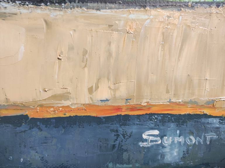 Original Abstract Expressionism Abstract Painting by Sophie Dumont