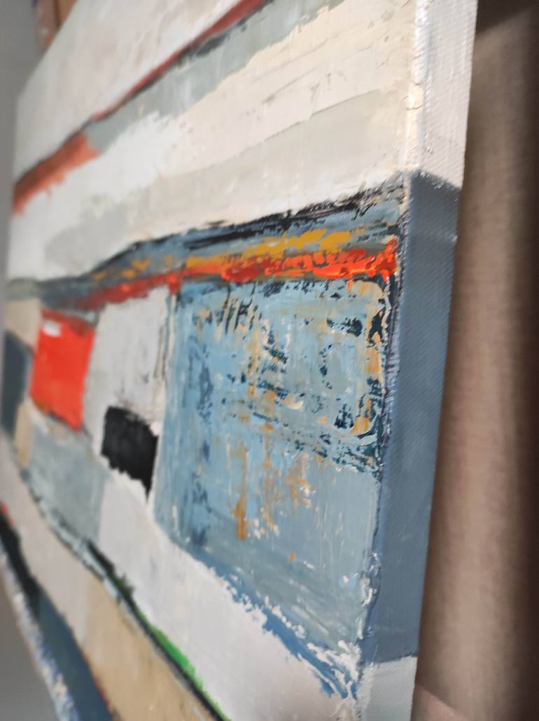 Original Abstract Expressionism Abstract Painting by Sophie Dumont