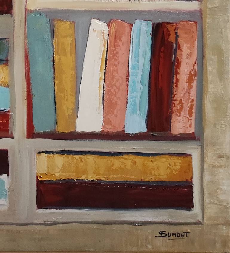 Original Abstract Expressionism Abstract Painting by Sophie Dumont