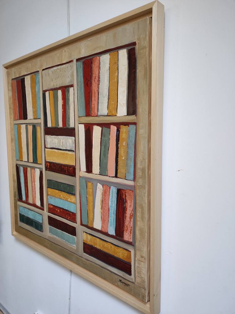 Original Abstract Expressionism Abstract Painting by Sophie Dumont
