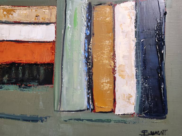 Original Abstract Expressionism Abstract Painting by Sophie Dumont