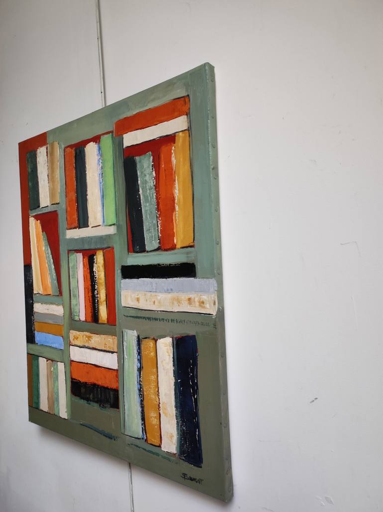 Original Abstract Expressionism Abstract Painting by Sophie Dumont