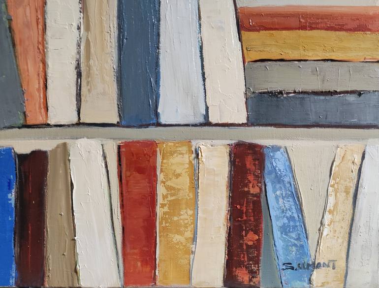 Original Abstract Expressionism Abstract Painting by Sophie Dumont