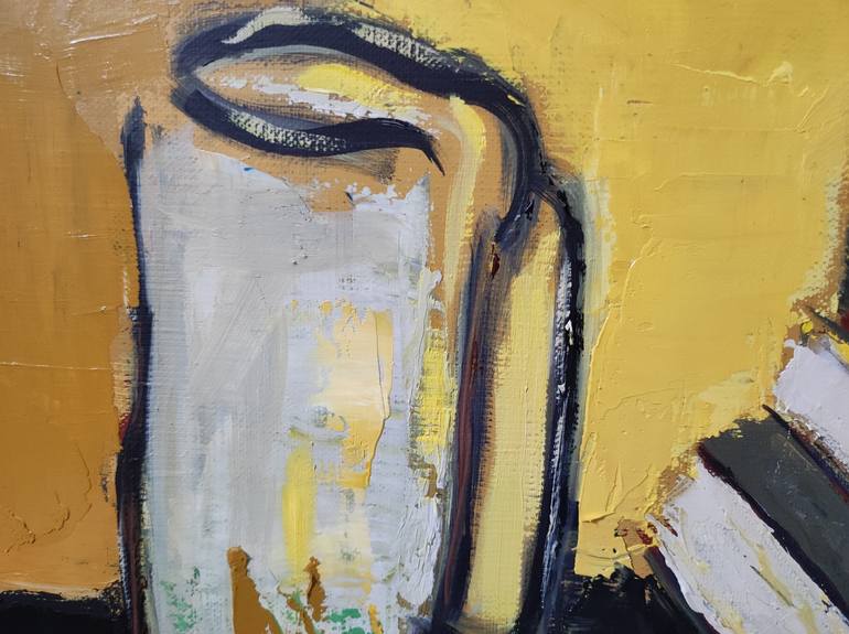 Original Abstract Expressionism Still Life Painting by Sophie Dumont