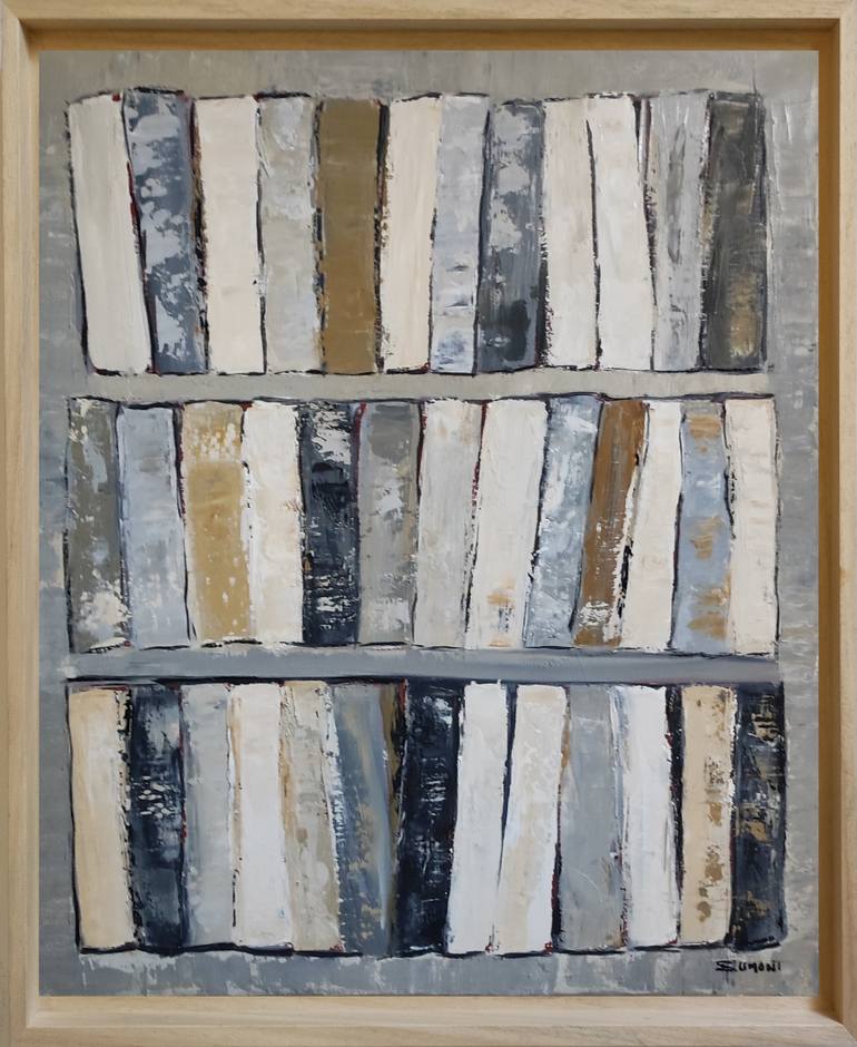 Original Abstract Still Life Painting by Sophie Dumont