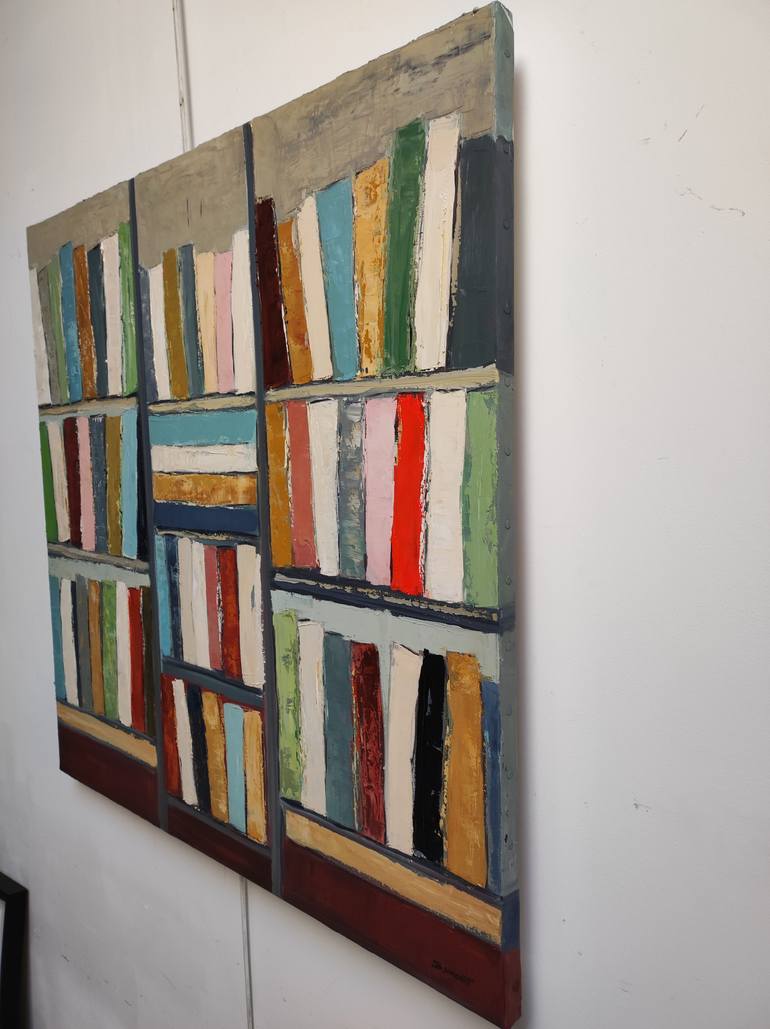 Original Abstract Expressionism Abstract Painting by Sophie Dumont