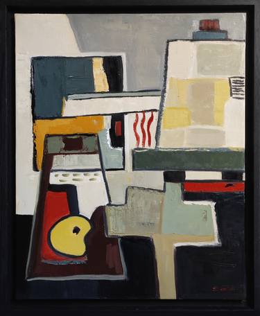 Original Cubism Abstract Paintings by Sophie Dumont