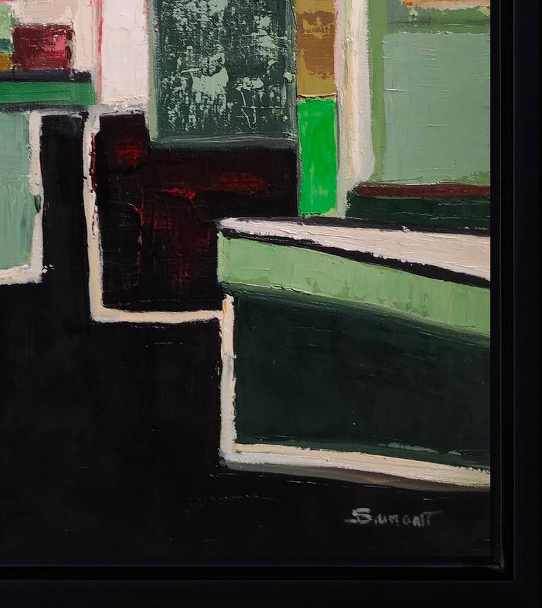 Original Abstract Expressionism Abstract Painting by Sophie Dumont