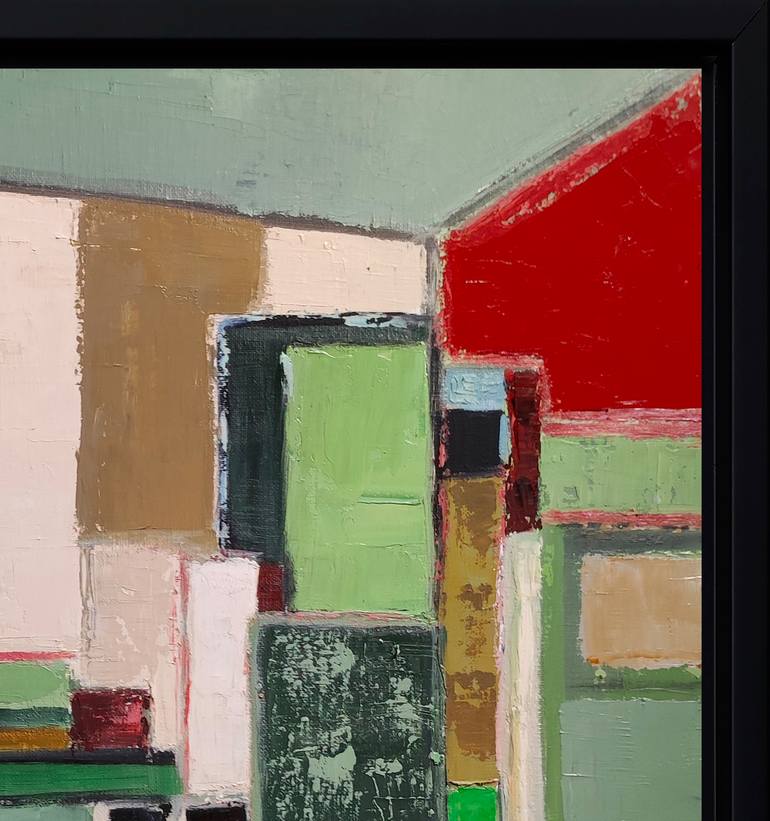 Original Abstract Expressionism Abstract Painting by Sophie Dumont