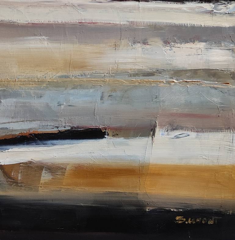 Original Abstract Landscape Painting by Sophie Dumont