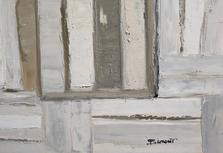 Original Abstract Geometric Painting by Sophie Dumont