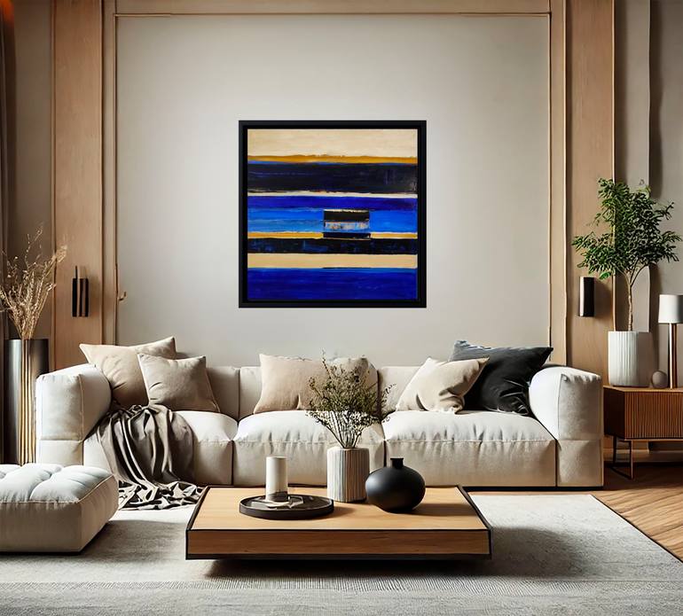 Original Minimalism Abstract Painting by Sophie Dumont