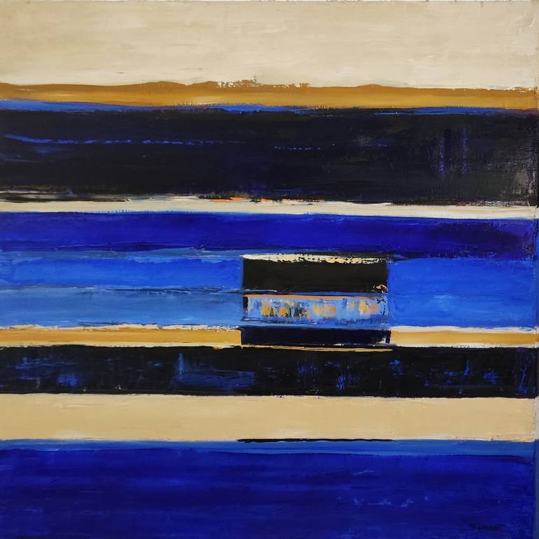 Original Minimalism Abstract Painting by Sophie Dumont