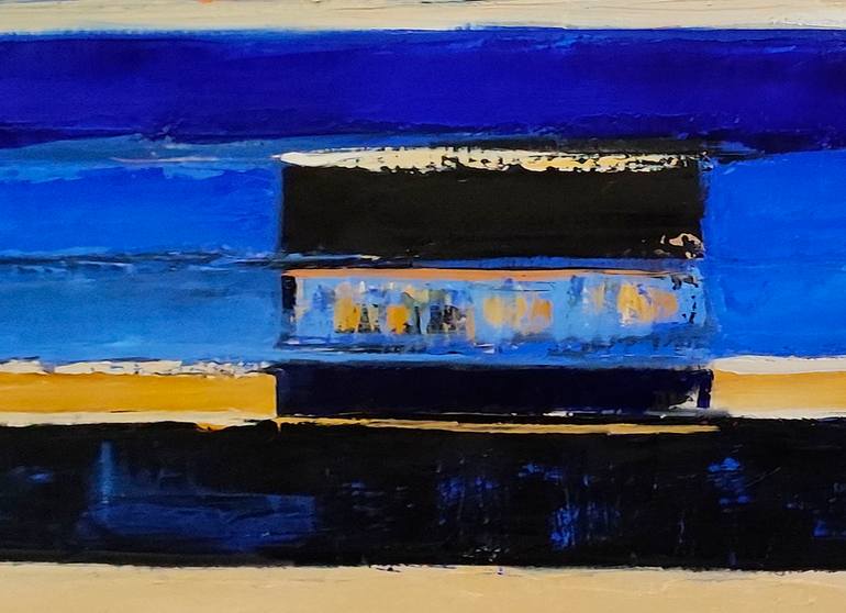 Original Minimalism Abstract Painting by Sophie Dumont