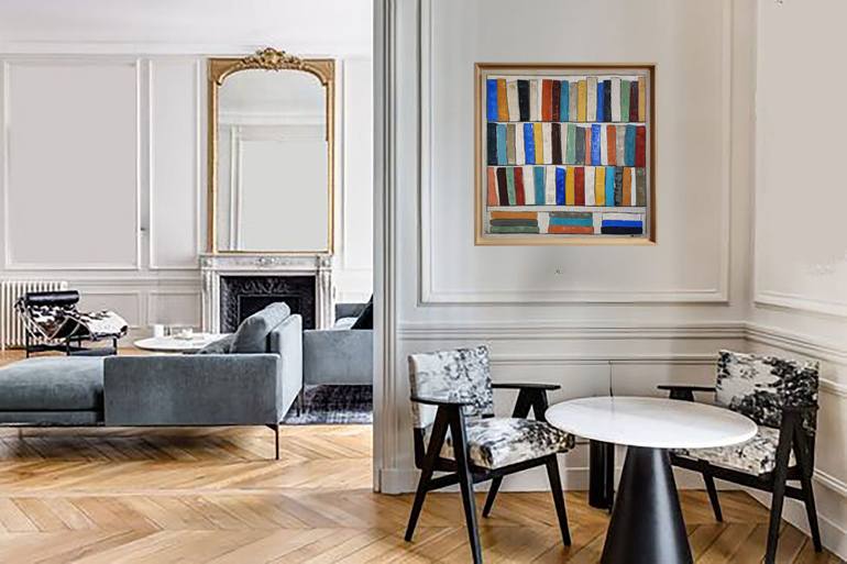 Original Abstract Painting by Sophie Dumont