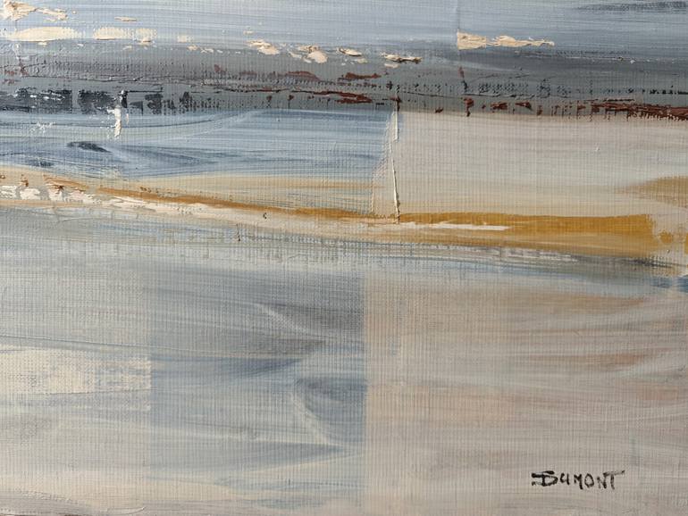 Original Abstract Landscape Painting by Sophie Dumont