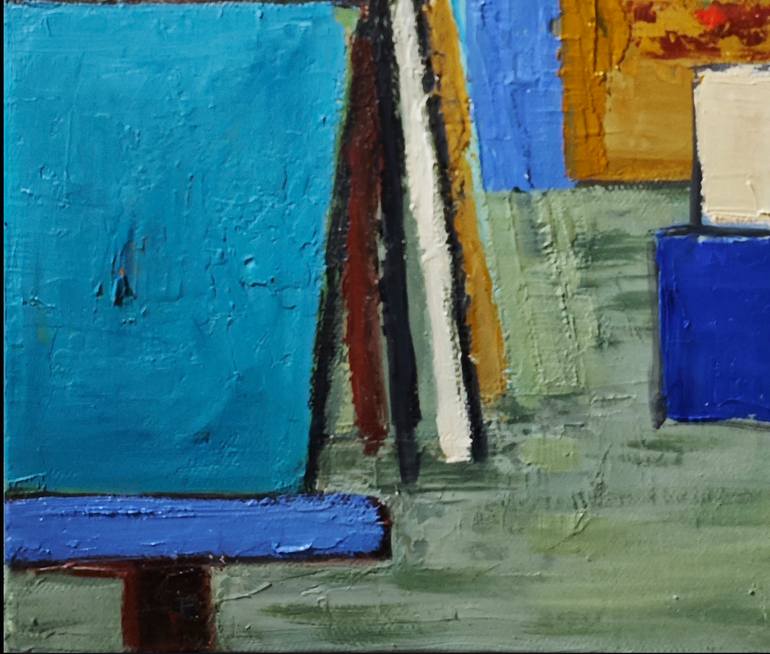 Original Abstract Expressionism Abstract Painting by Sophie Dumont