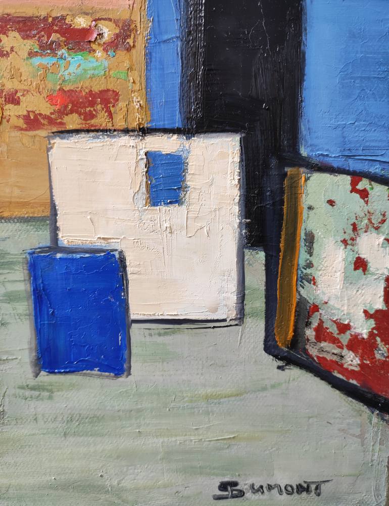 Original Abstract Expressionism Abstract Painting by Sophie Dumont