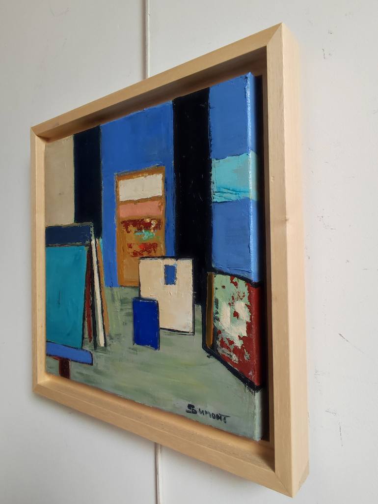 Original Abstract Expressionism Abstract Painting by Sophie Dumont