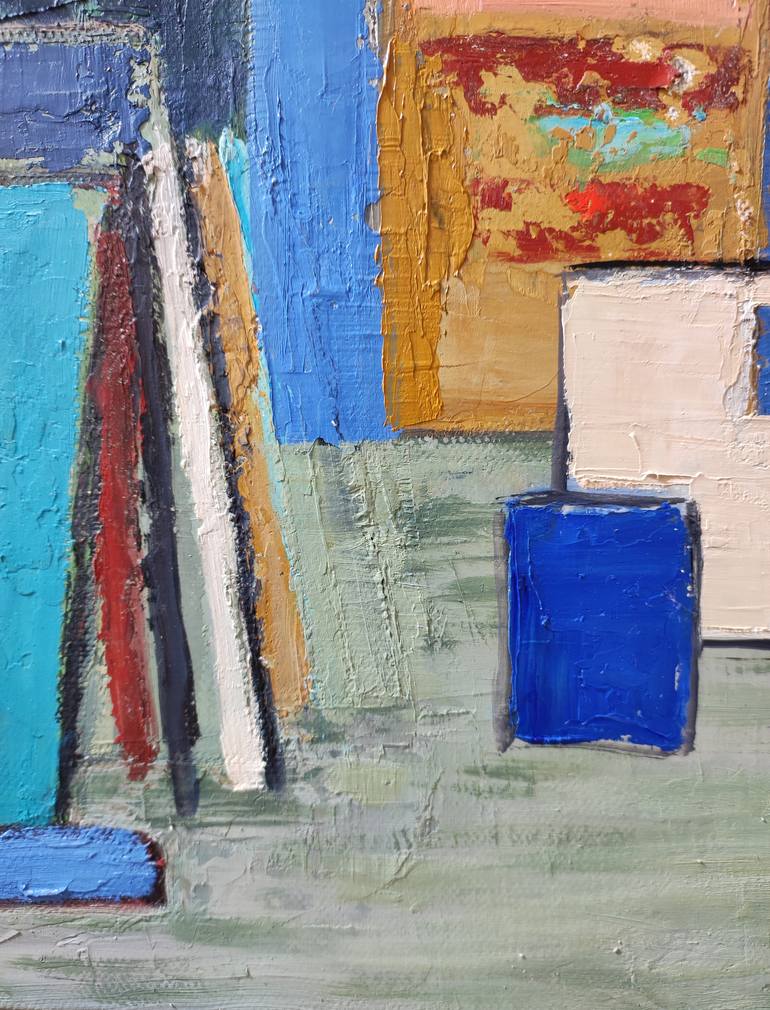 Original Abstract Expressionism Abstract Painting by Sophie Dumont
