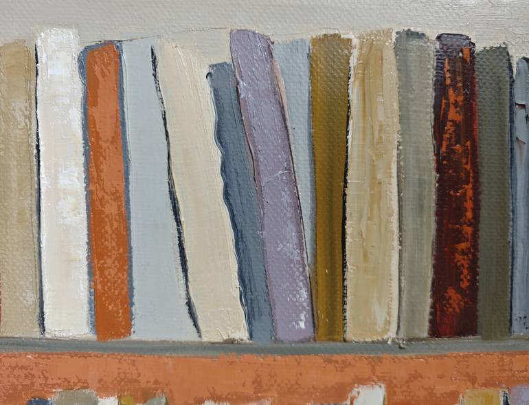 Original Geometric Abstract Painting by Sophie Dumont