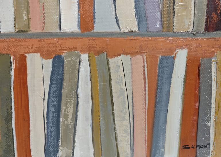 Original Geometric Abstract Painting by Sophie Dumont