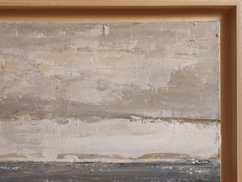 Original Abstract Beach Painting by Sophie Dumont