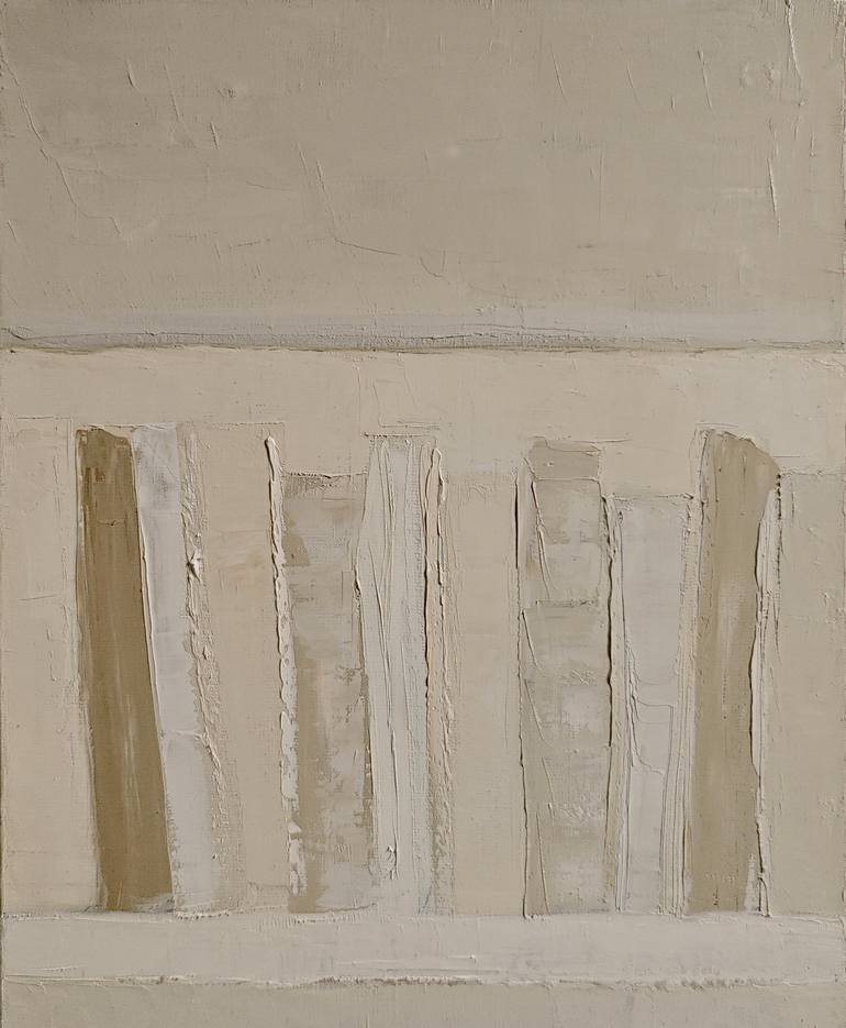 Original Minimalism Abstract Painting by Sophie Dumont
