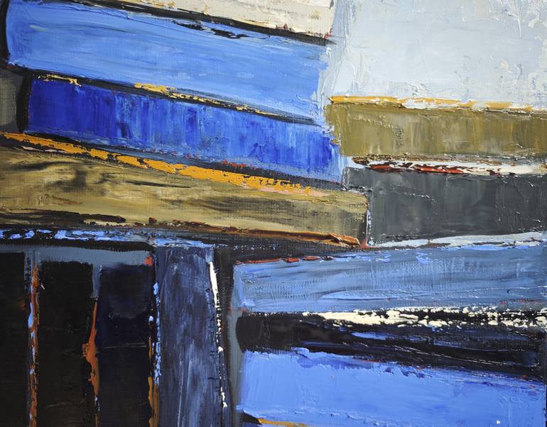 Original Abstract Still Life Painting by Sophie Dumont