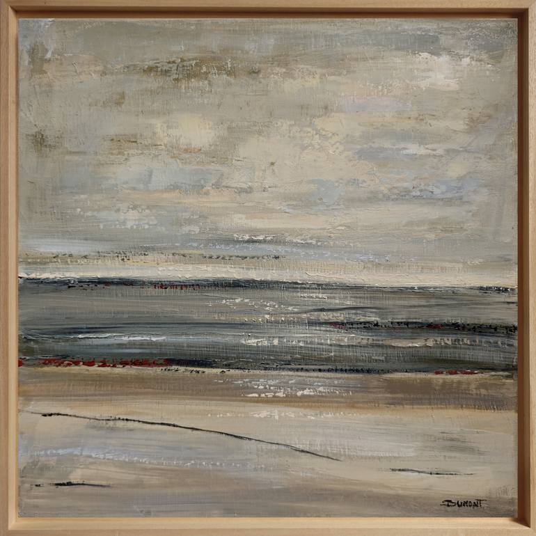 Original Abstract Seascape Painting by Sophie Dumont