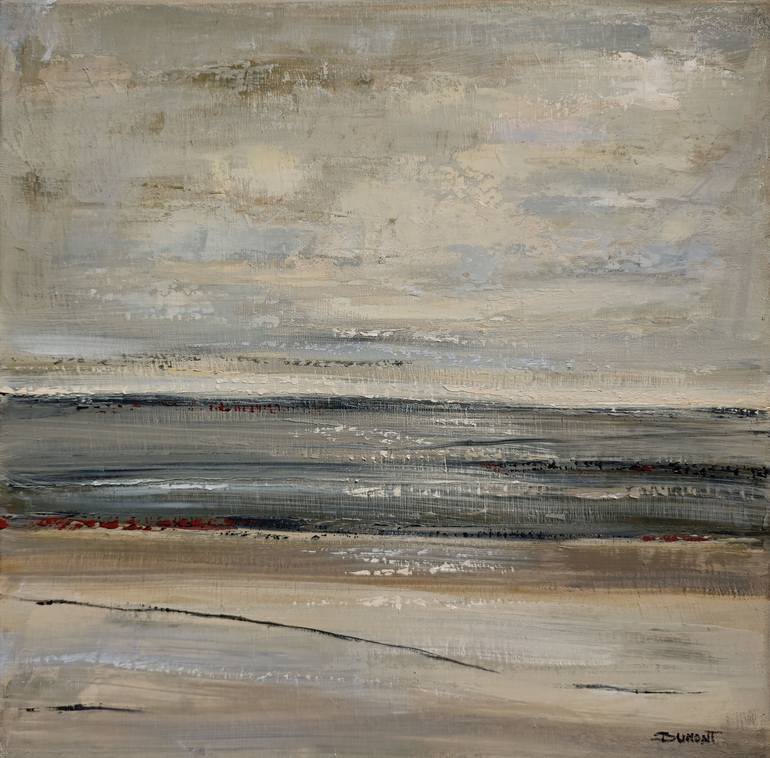 Original Abstract Seascape Painting by Sophie Dumont