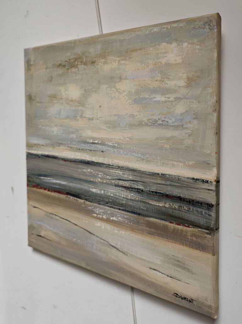 Original Abstract Seascape Painting by Sophie Dumont