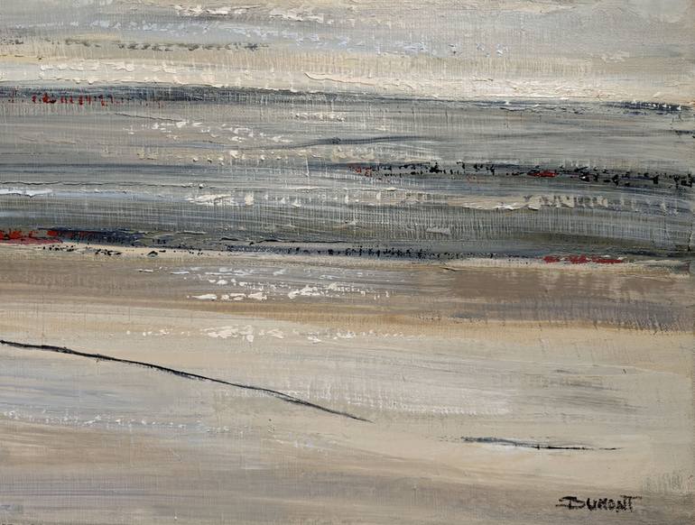 Original Abstract Seascape Painting by Sophie Dumont