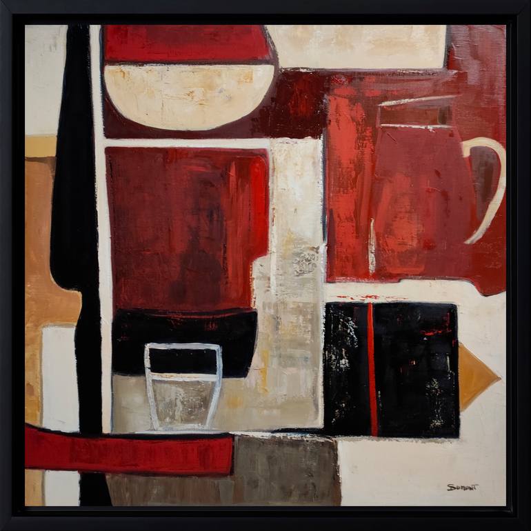 Original Contemporary Abstract Painting by Sophie Dumont