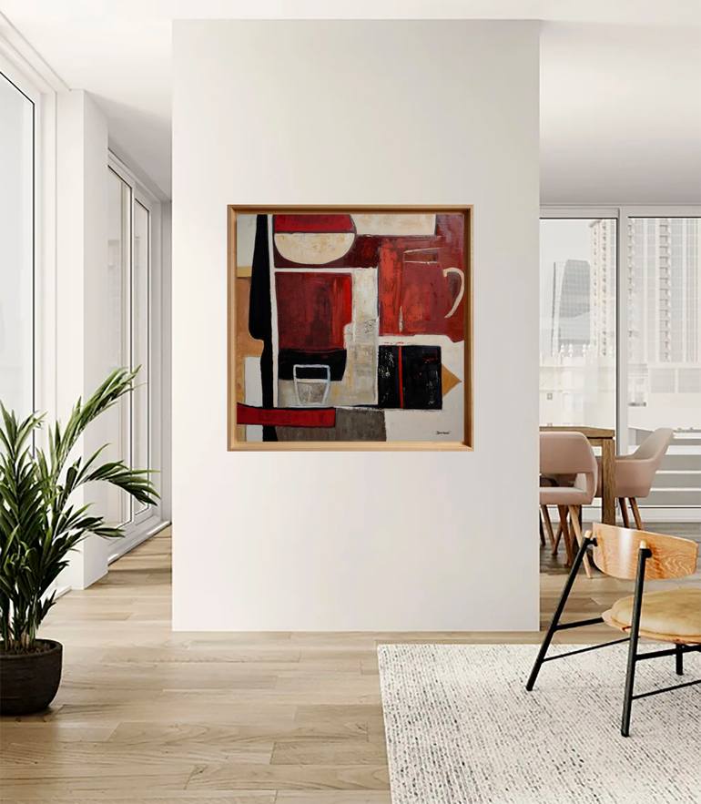 Original Contemporary Abstract Painting by Sophie Dumont