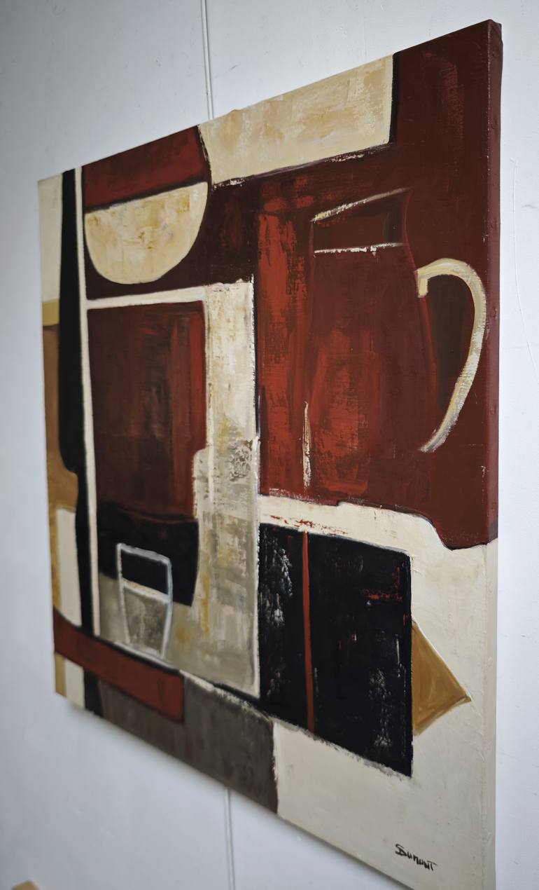 Original Contemporary Abstract Painting by Sophie Dumont