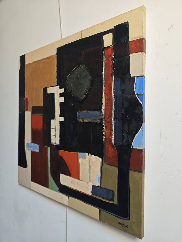 Original Contemporary Abstract Painting by Sophie Dumont