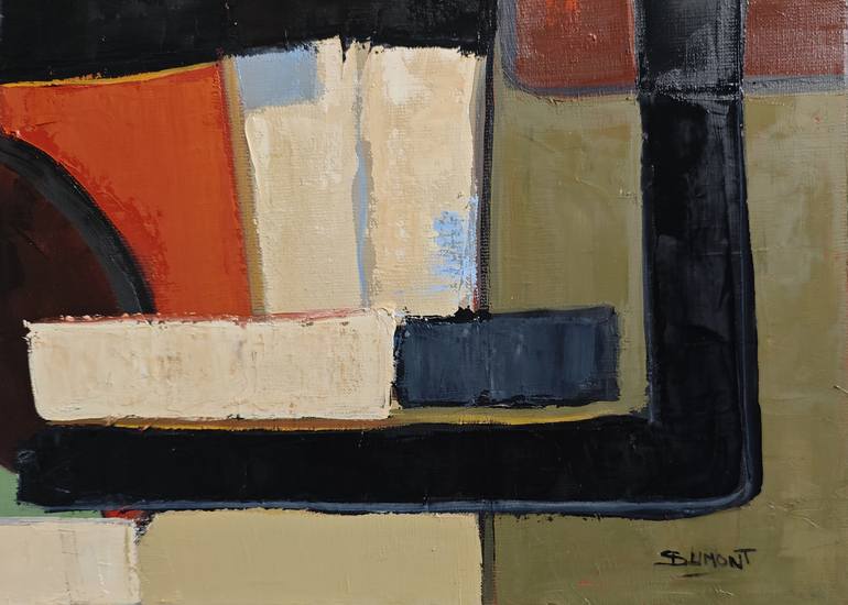 Original Contemporary Abstract Painting by Sophie Dumont