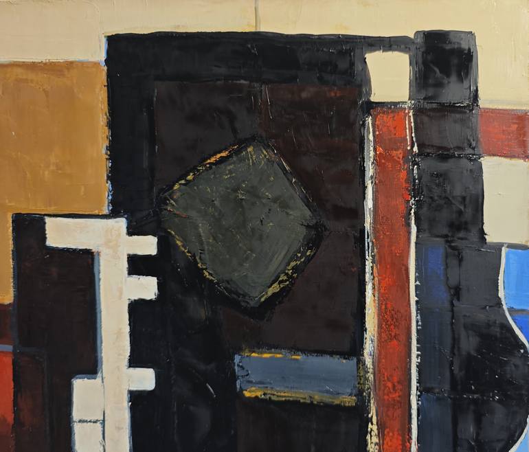 Original Contemporary Abstract Painting by Sophie Dumont