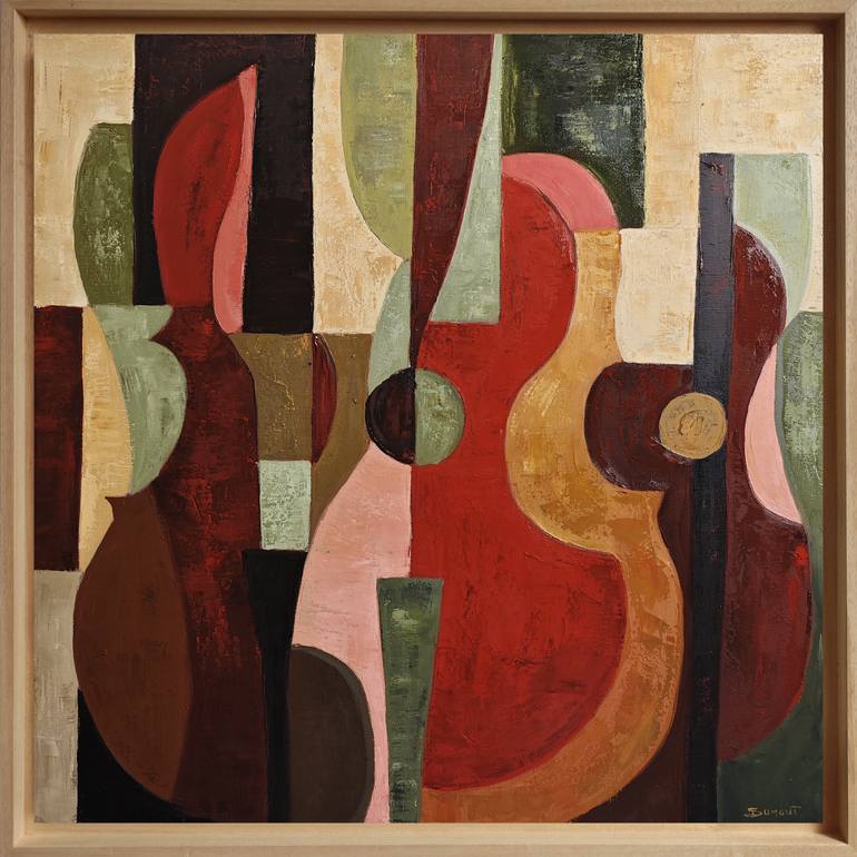 Original Contemporary Music Painting by Sophie Dumont