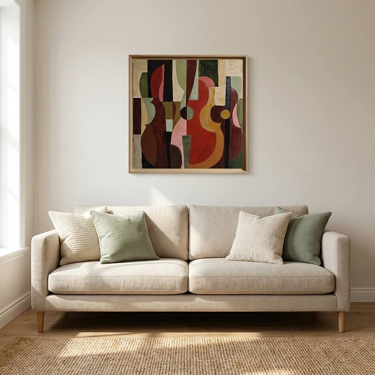 Original Contemporary Music Painting by Sophie Dumont