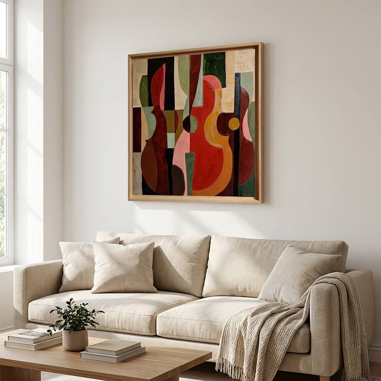 Original Contemporary Music Painting by Sophie Dumont